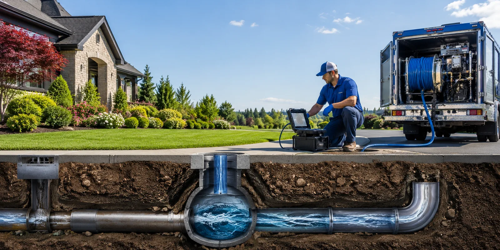 Drainage restoration information for New Bavaria, OH